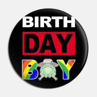 Birth Day Boy Pin