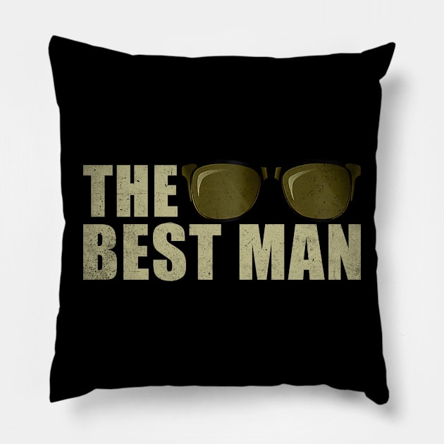 The best man bachelor party Funny Groom Pillow by Rosiengo