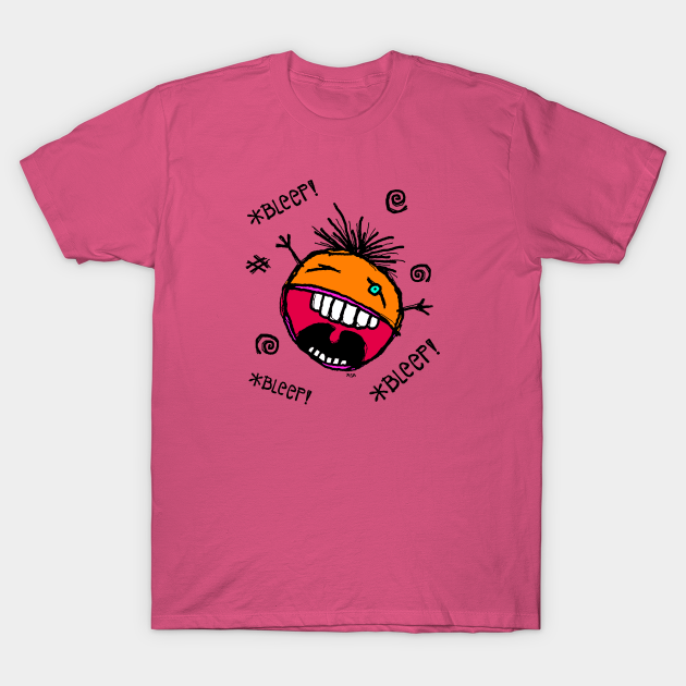 Discover *BLEEP! *BLEEP! *BLEEP!* Orange You Angry? - Swearing - T-Shirt