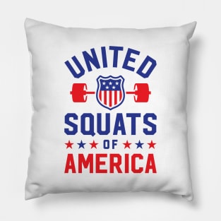 United Squats Of America Pillow