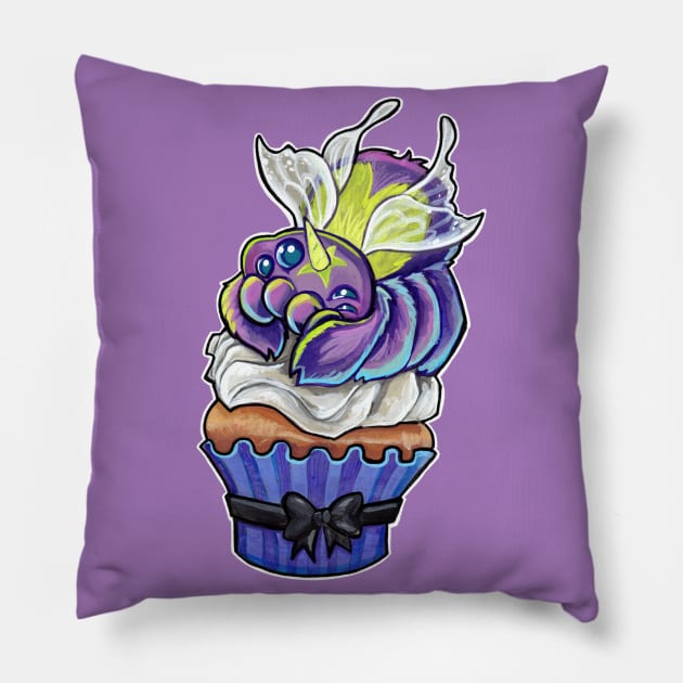 Cupcake nopeicorn Pillow by BiancaRomanStumpff