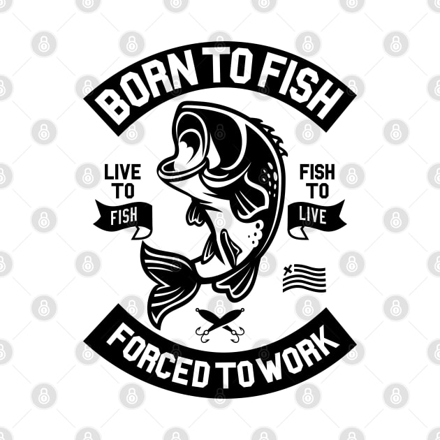 Born To Fish by CRD Branding