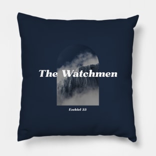 The Watchmen Bible Scripture Design Pillow