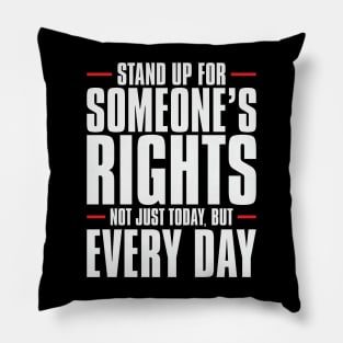 Human Rights Every Day – December Pillow
