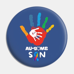 AWESOME AUTISM SON Pin