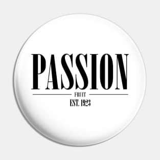 Passion Fruit Black Pin