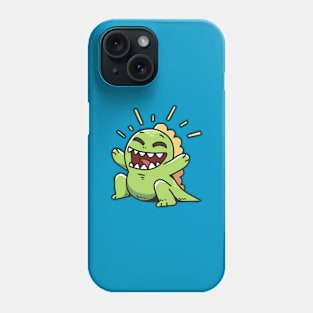 Happy Green Zilla Phone Case