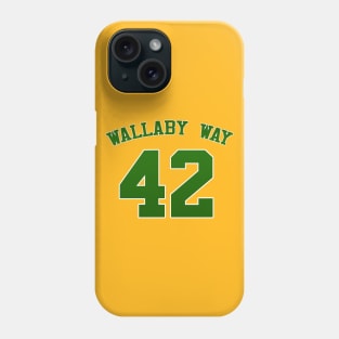 Wallaby Way 42 Phone Case