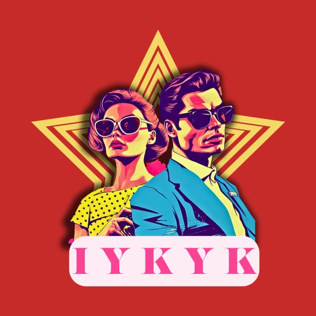 IYKYK Iconic Duo Tribute Graphic Tee - Casual Wear by ONEWondr