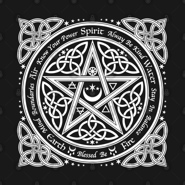 Good Witch Pentagram by RavenWake