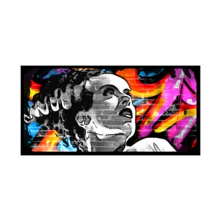 Bride of Frankenstein - Graffiti Style T-Shirt