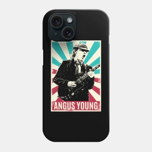 Vintage Retro Angus Young Phone Case