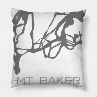 Mt Baker Resort 3D Pillow