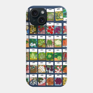 Veggie Seeds Pattern 1 Phone Case