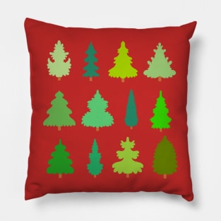 Pine trees - Merry Xmas Pillow