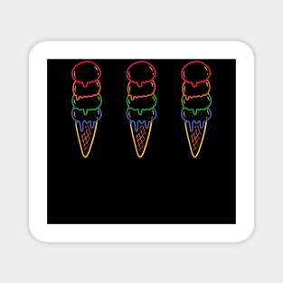 Pride Ice Cream Magnet