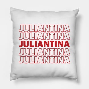 Juliantina Thank You Bag Design Pillow