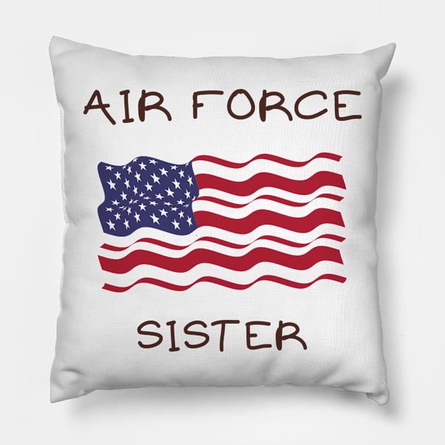 Air force sister Pillow by IOANNISSKEVAS