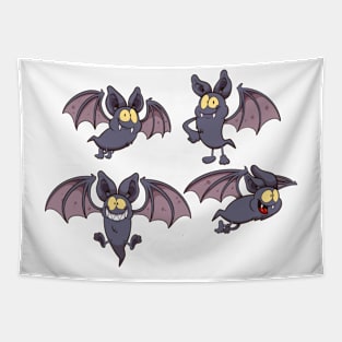 Cartoon Bats Tapestry