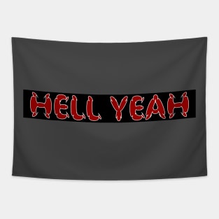 Hell yeah typography Tapestry