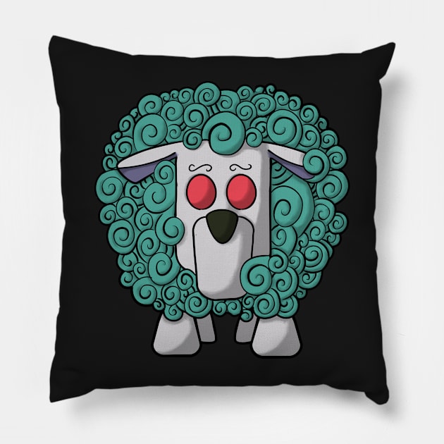 Baaahh Ram U Pillow by Whatsitgrotto