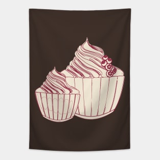 Sweet dessert Pop art Tapestry