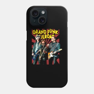 Rockin' the Railroad Grand Funk Fanatic Rock 'n' Roll Fashion Phone Case