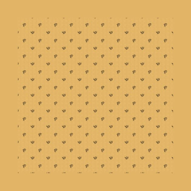 Pinecone Polka - brown paper by crumpetsandcrabsticks