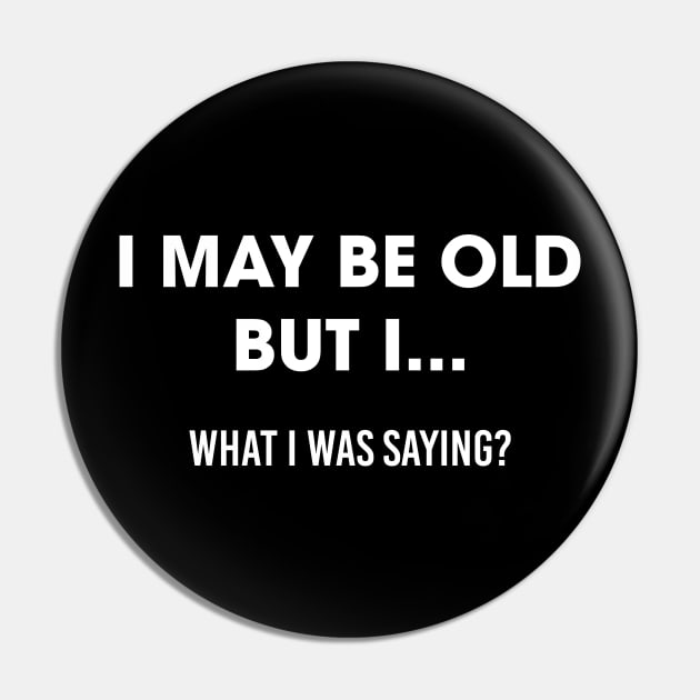 I May Be Old But What I Was Saying Pin by ladonna marchand