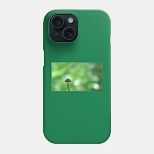 Tiny Mushroom Green Bokeh Background Phone Case