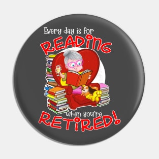 Retired Reading Pin