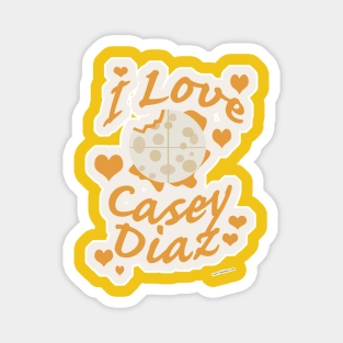 Casey Diaz Funny Quesadilla Cheesy Motto Magnet