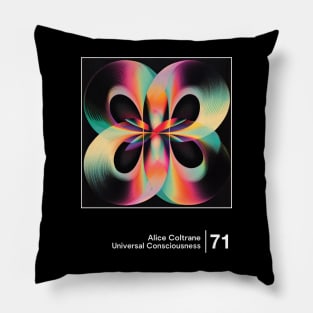 Universal Consciousness - Minimalist Graphic Artwork Design Pillow