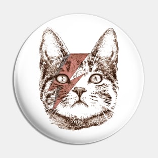 Bowie Cat's Pin