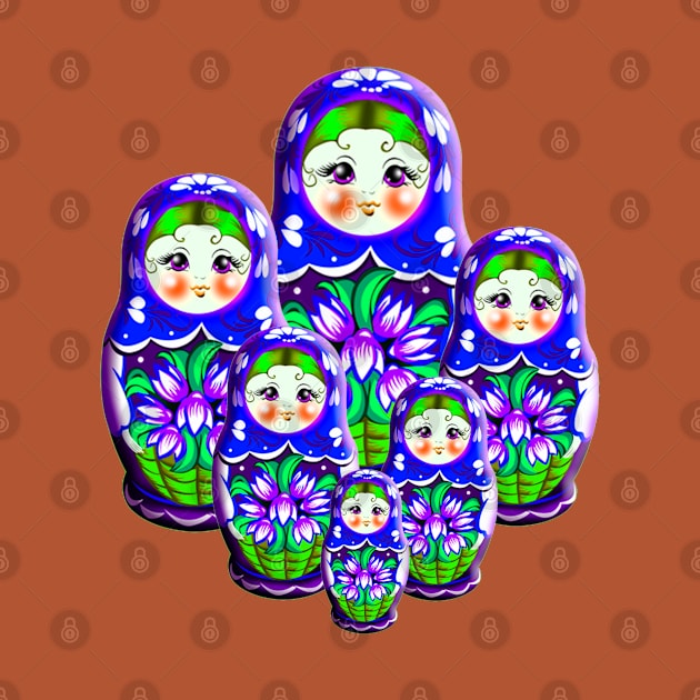 Russian nesting dolls by Sveteroc