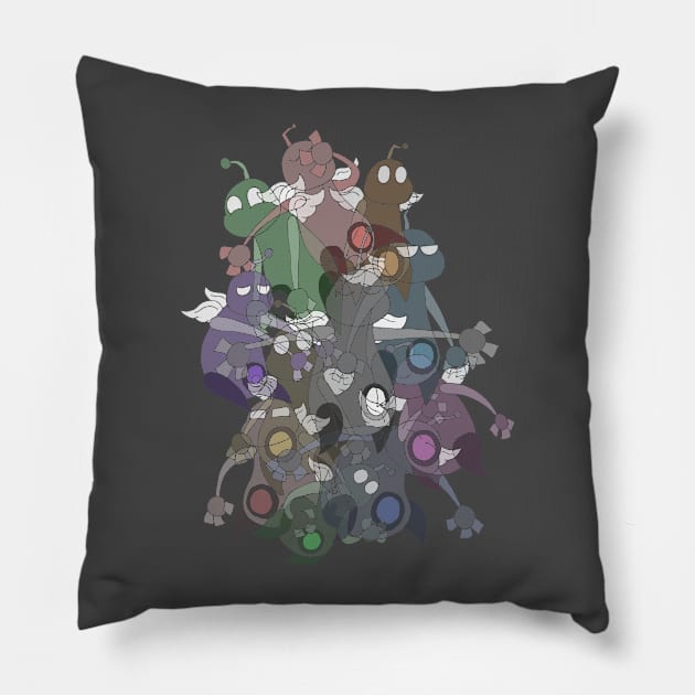 Smorgasbot Pillow by calavara