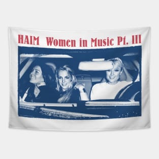 Haim † Retro Aesthetic Design Tapestry