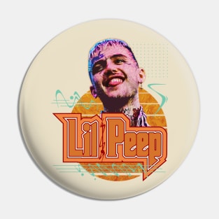 Lil Peep \ Hip Hop \ Retro Art Pin