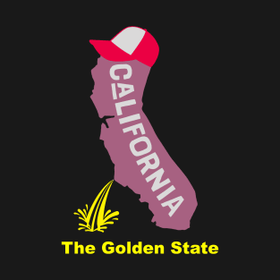 A funny map of California - 3 T-Shirt