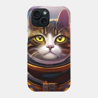 Catstronaut In Space Phone Case