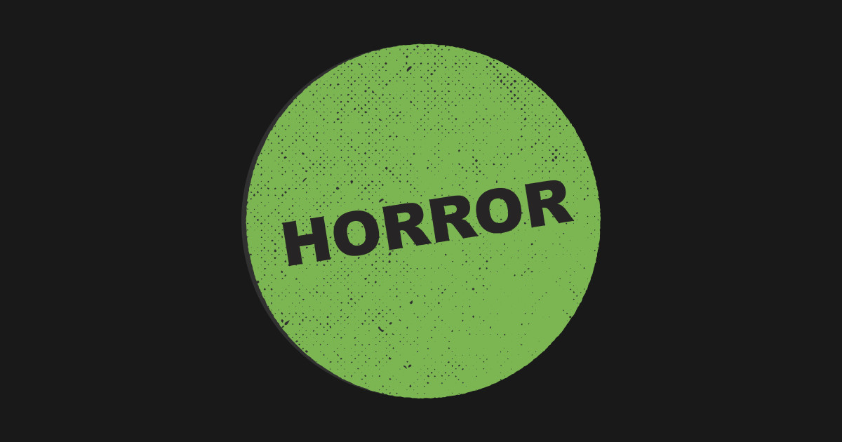 Horror Vhs Sticker - Horror