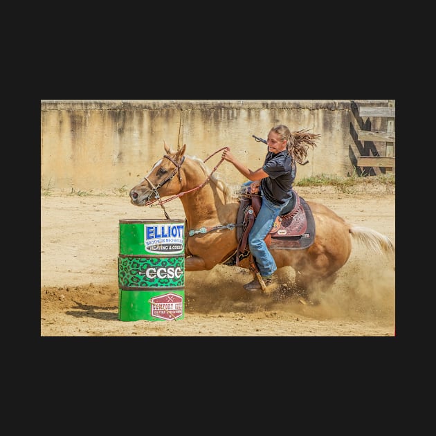 Barrel racer by joesaladino