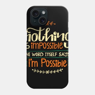 Funny Motivational Phone Case