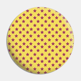 Yellow and Violet Stars Seamless Pattern 008#001 Pin