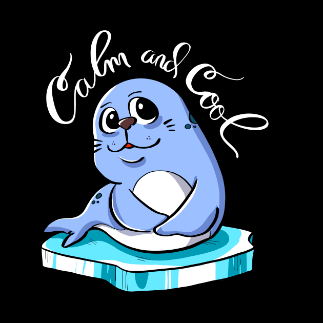 Seal Cute Calm and Cool by playlite