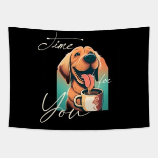 Dog Therapist Tapestry