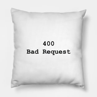 HTTP Response Status Codes - Text Design for Programmers / Web Developers Pillow