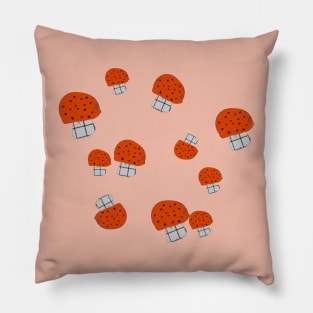 Cute red Mushroom Pillow