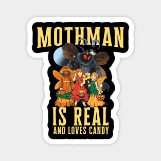 Mothman Funny Halloween Urban Legend Cryptid Magnet