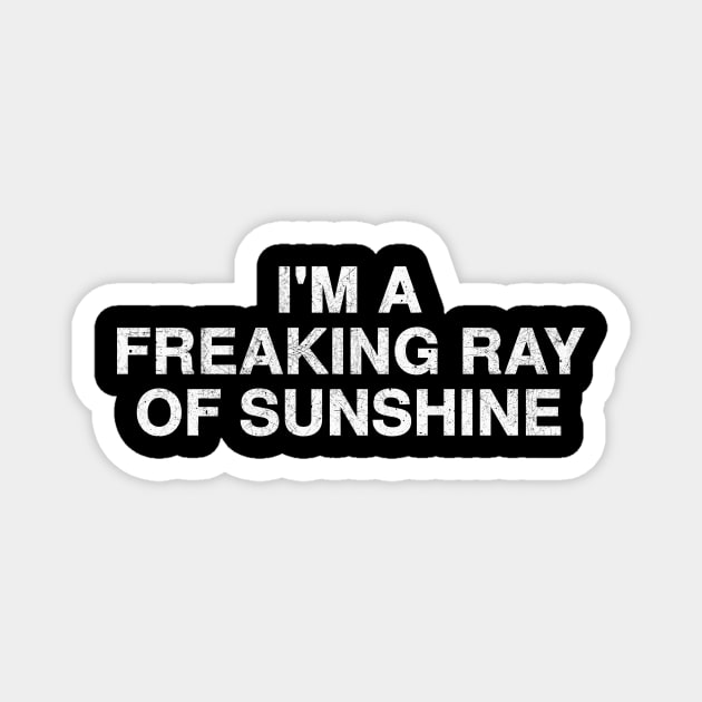 I'm A Sunshine Magnet by Riel